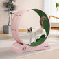 Cat Running Wheel, Small Animal Exercise Treadmill W/ Locking Mechanism